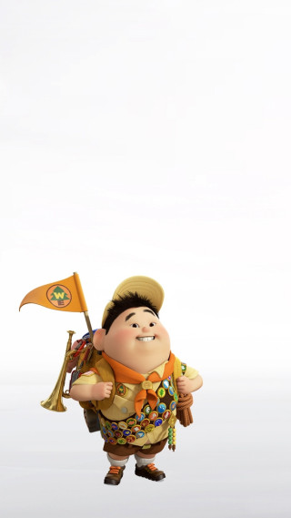 Cartoon character holding flag pole - adam rex free wallpaper for mobile