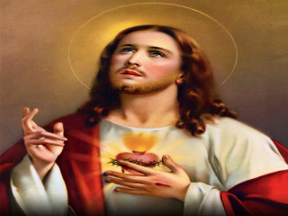Divine jesus gothic flemish baroque - a red robe free wallpaper