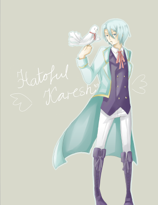 Person bird finger coat shoulders - carle hessay free wallpaper