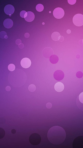 Purple bokeh moon phone minimalism - circle of light free wallpaper