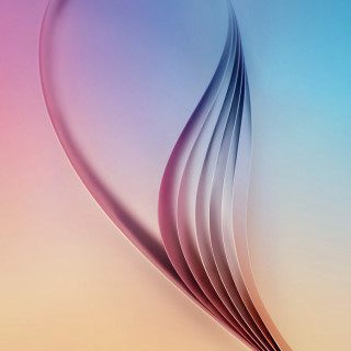 Cell phone curved design abstract 2 - an abstract sculpture free wallpaper for tablet