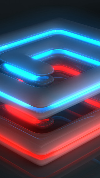 Keyboard neon lights 3d sword - free neon wallpaper for mobile
