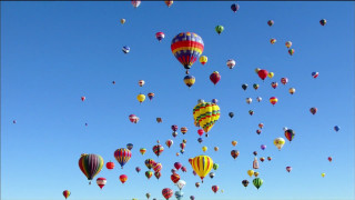 Hot air balloons sky field - hot free wallpaper