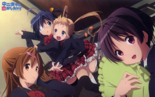 Girls school uniforms standing room - school uniform free wallpaper