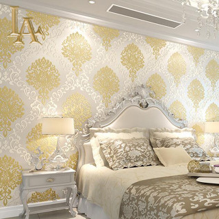 Rococo bedroom digital rendering finely - nightstand free wallpaper