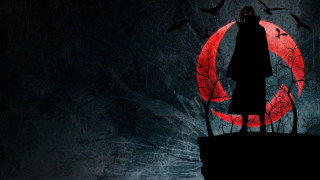Person red moon bats flying 2 - bloodborne free wallpaper for desktop