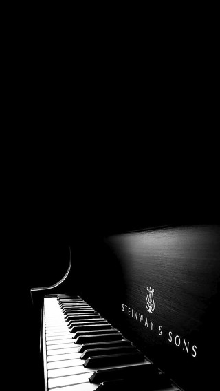 Piano sign darkroom keyboard background - a piano free wallpaper for mobile