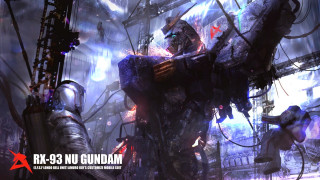 Futuristic robot city gun background - a futuristic looking robot free wallpaper