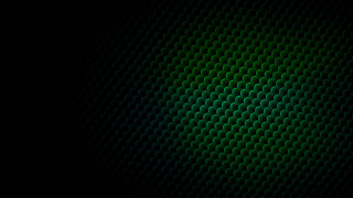 Black background green pattern side - computer art free wallpaper