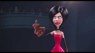 Cartoon character teddy bear room - ceiling free wallpaper