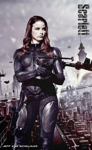 Futuristic woman suit gun cityscape - a futuristic suit holding free wallpaper for mobile