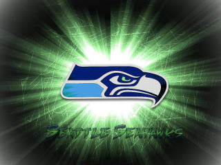 Seattle football logo green background - bird free wallpaper for desktop