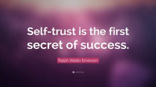 Self trust secret success purple - inspirational free wallpaper for desktop