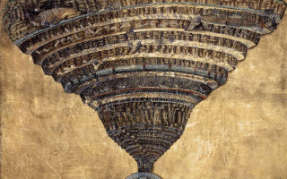 Funnel water wall clock side - the bottom of the wall free wallpaper