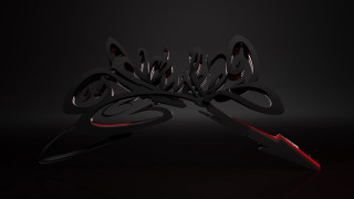 Knife knives black background red - kinetic art free wallpaper