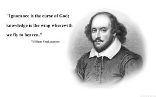 Shakespeare quote life image - symbolism free wallpaper