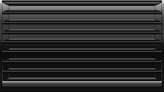 Black white metal shelf five - each side of it free wallpaper