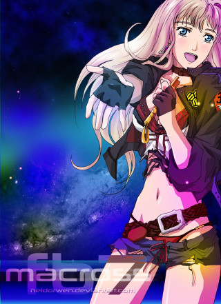 Woman long hair black jacket 8 - holding free wallpaper for mobile