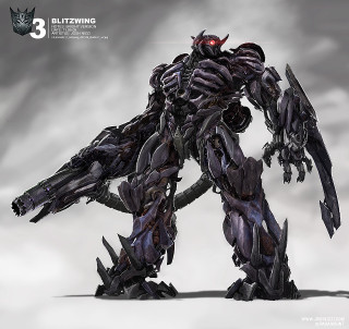 Robot large body claws back - free sci-fi wallpaper for tablet