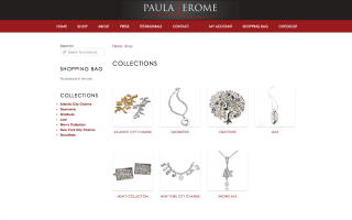 Jewelry store red white borders - ornamental free wallpaper for desktop