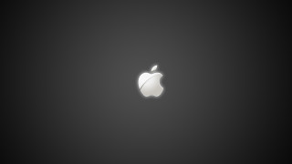 Apple logo black white light - photo of an apple logo free wallpaper
