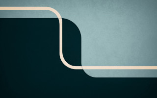 Green white background black line - vector curve free wallpaper