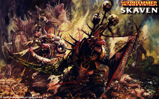 Skeleton warrior sword skull arm - warhammer free wallpaper for desktop