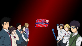 Group people red background sket - baiōken eishun free wallpaper for desktop