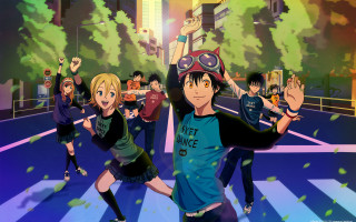 Group people street camera holding - a camera free wallpaper