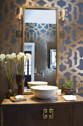 Bathroom large mirror bowl sink - a vase of flowers free wallpaper for mobile