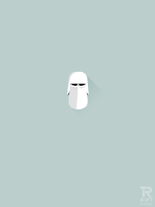 White mask long nose minimalistic - a white mask free wallpaper