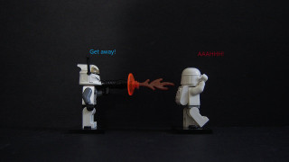 Lego figures red light black - word free wallpaper for desktop