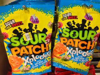 Sour patch snacks store display - excessivism free wallpaper for desktop