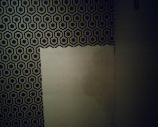 Bathroom toilet wallpaper mirror interior - deconstructivism free wallpaper