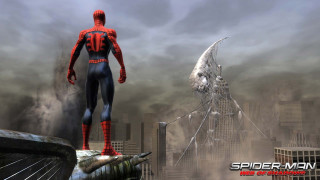 Spider man building bird city - top of a building next free wallpaper