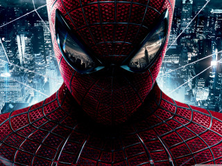 Spider man suit city lights - city free wallpaper