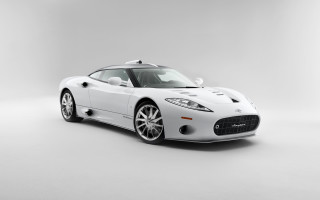 White sports car studio rendering - ahmed yacoubi free wallpaper