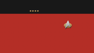 Star trek logo red background - a star trek logo free wallpaper