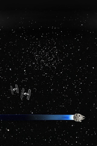 Star wars space shuttle starfighter - scene free wallpaper for mobile