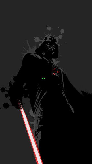 Darth vader hologram star wars - poster free wallpaper for mobile