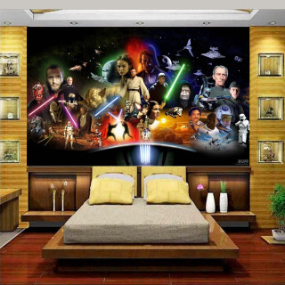 Star wars mural bedroom wooden - drew struzan free wallpaper for tablet