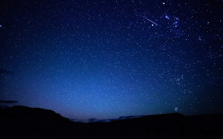 Night sky stars shooting star - shooting free wallpaper