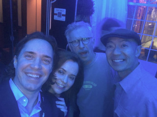 Party group photo man hat - a party free wallpaper