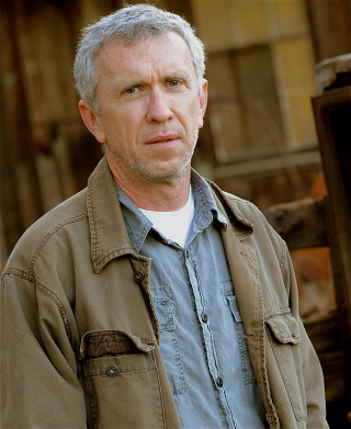 Man gray hair blue shirt - art fitzpatrick free wallpaper for mobile