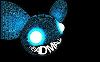 Mickey mouse head glowing blue - blue light free wallpaper