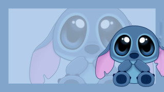 Cartoon character stuffed animal rabbit - big eye free wallpaper