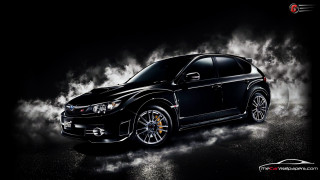 Black car smoke hood galaxy - the hood free wallpaper