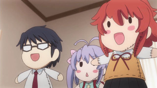 Group people room ceiling fan - kyoto animation free wallpaper