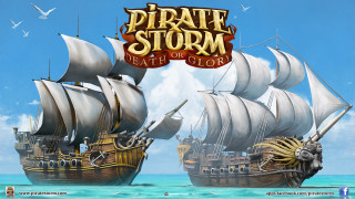 Pirate ship background foreground ship - altermodern free wallpaper