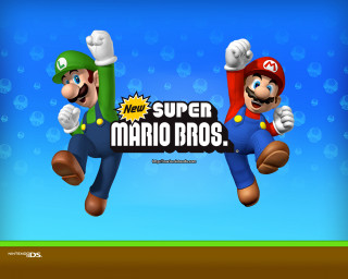 Nintendo bros wallpaper mario luigi - key art free wallpaper